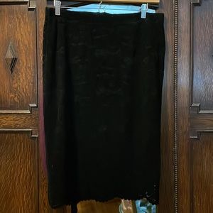 Chico’s lace pencil skirt